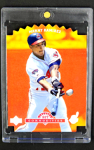 1996 UD Upper Deck Baseball Hot Commodities #HC6 Manny Ramirez Insert Die-Cut - $2.88