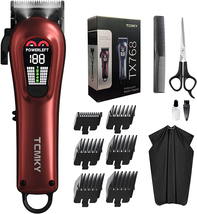 Hair Clippers for Men Professional Hair Trimmer for Men - Cordless&amp;Corde... - £27.96 GBP