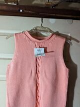 sonoma sleeveless knit sweater medium size - $17.82