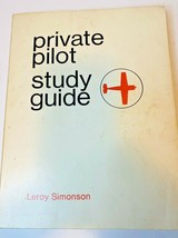 Private Pilot Study Guide (Paperback, 1974) by Leroy Simonson, 2nd Edition - $18.80