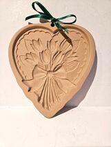 BROWN BAG COOKIE ART 1989 TULIP HEART Mold Shortbread Crafts Stamp - $8.00