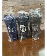 Royals Rockies Padres Shaker Cup Lot MLB Perfect Shaker Bottle 28oz Blue - £31.08 GBP