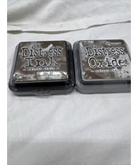 Tim Holtz NIP Walnut Stain Distress Ink &amp; Distress Oxide Ink Set 3x3 2 Pcs - €12,95 EUR