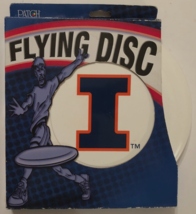 $12 Illinois Fighting Illini NCAA Sports Flying Disc White Team Logo New - $10.76