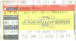 Enfant Rock Concert Ticket Stub Janvier 11 2000 Quad Cities Illinois - £30.93 GBP