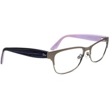 Christian Dior Eyeglasses CD3782 NHU Gunmetal/Black/Lavender Italy 54[]16 145 - £90.42 GBP