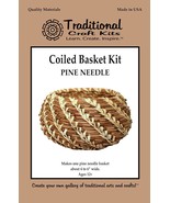 Coiled Basket Weaving Kit (Pine Needle) Weave Kit for Kids and Adults Co... - $73.27 CAD