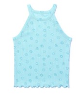Wonder Nation Girls Blue Halter Tank Top Size S (6-6X) - $9.49