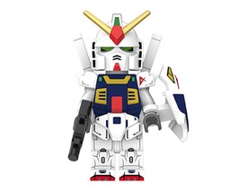 Minifigure Gundam Mk Ii Cartoon Custome - $7.94