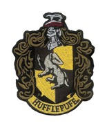 Harry Potter Hufflepuff Iron On Patch Yellow - £4.71 GBP