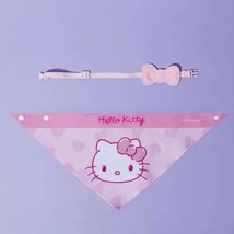 Hello Kitty Sanrio x SHEIN Cat or Dog Bandana + Bow Collar Set SZ Medium... - £14.12 GBP