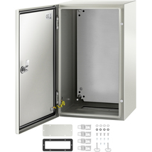 VEVOR NEMA Steel Enclosure, 20x12x10&quot; NEMA 4X Electrical Box, IP66 Water... - $1,334.12 MXN