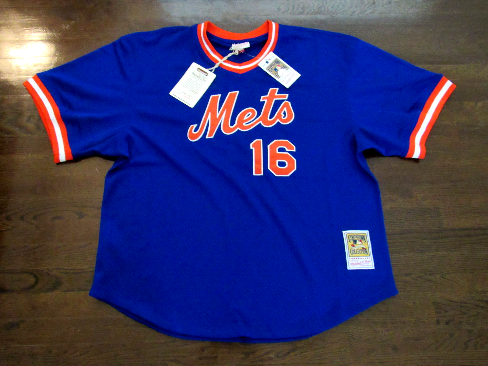 DWIGHT GOODEN 1986 WSC CY YOUNG NEW YORK METS MITCHELL & NESS JERSEY QUALITY 2 - £116.76 GBP