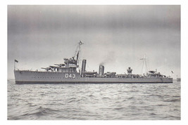 rp17886 - Royal Navy Warship - HMS Wessex D43 , built 1918 lost 1940 - print 6x4 - $2.80