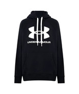 NEW Under Armour Womens Rival Fleece Sportstyle Long Sleeve Graphic Hoodie - £28.67 GBP