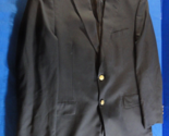 2 BUTTON DESIGNER RALPH LAUREN POLO UNIVERSITY SUIT JACKET 45R 45 REGULAR - $39.59