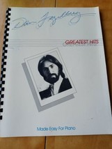 Dan Fogelberg Greatest Hits Made Easy For Piano Spiralbound Songbook - £224.11 GBP
