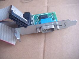 HP 2nd Serial Port 385985-002 383033-001 Low Profile 389023-003 611901-0... - $19.40 CAD