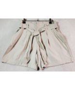 INC International Concepts Shorts Women Size XS Beige Linen Slash Pocket... - $20.34