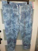 LITTLE BUM BUMS SAPPHIRE TIE DYE MAMA JOGGER SWEATPANTS SIZE 2XL WOMEN&#39;S... - $75.00