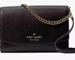 Kate Spade Carson Convertible Crossbody Bag Black Leather WKR00119 NWT $... - £69.61 GBP