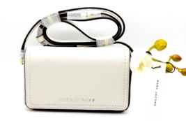 Marc Jacobs Groove Leather Small Crossbody Shoulder Bag Cotton New - $111.32 CAD