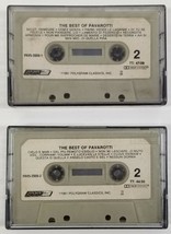 M) The Best of Pavarotti by Luciano Pavarotti (2 Cassettes, 1981 Polygram) - $9.89