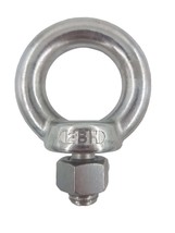 (12) 304 STAINLESS STEEL LIFTING EYE BOLT M12 WITH NUT MACHINE LIFTING 1... - $62.95