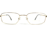 Daniel Swarovski Eyeglasses S123 /20 V 6051 24KT Gold Plated Frames 50-1... - $93.42