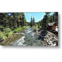 Metal Print "Truckee River In Tahoe City" - $68.29 - $1,113.74