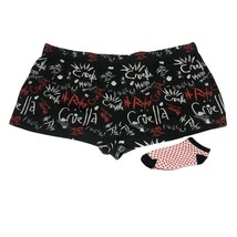 Disney Cruella Womens Black White Red Pajama Short Shorts Size 2XL &amp; Socks NWOT! - £6.67 GBP