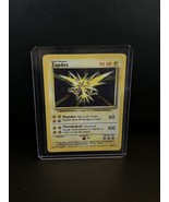 Zapdos - 16/102 - Holo Rare - Unlimited Edition Base Set Pokemon - $624.99 MXN