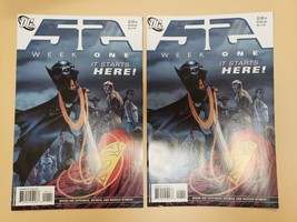 2 issues of 52 Week One #1 DC Comics  It Starts Here !!! - $2.00