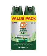 OFF! Deep Woods Insect Repellent Aerosol, Dry, Non-Greasy Formula, Bug S... - $235.70 MXN
