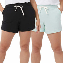 32 DEGREES Womens Short, 2-pack Size Small Color Black/Soothing Sea - $32.00