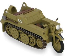 Sd.Kfz.2 Kettenkrad - Half Track Motorcycle  1/48 Scale Diecast Model - £35.03 GBP