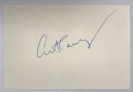 Art Carney (d. 2003) Signed Autographed 4x6 Index Card - £15.94 GBP