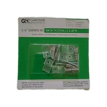 Gardner Glass 1/4&quot; Mirror Mounting Kit - Set of 6 Anchors, Screws, Plast... - $3.99