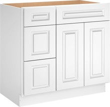 Lovmor 36&#39;&#39; Bathroom Vanity Sink Base Cabinet With 2-Doors, Storage Cabi... - £261.18 GBP