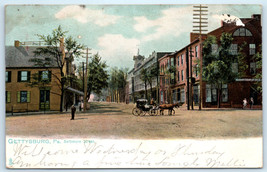 Gettysburg Pennsylvania Baltimore Street Raphael Tuck &amp; Sons Postcard - £7.16 GBP