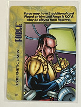 Marvel Overpower1995 Special Character Forge Cybernetic Limbs #BR C - £2.15 GBP