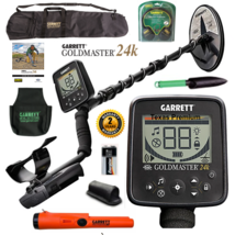 Garrett Goldmaster 24K Metal Detector Plus Essential Prospecting Bundle - $847.70