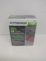 Pittsburgh 36 piece 1/8&quot; Steel Stamping Set Brand New Rare - $29.99