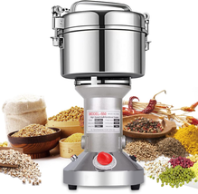  550G High Speed Electric Stainless Steel Spice Grinder Electric Flour Mill Herb - £111.35 GBP