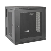 TRIPP LITE SRW10US 10U WALL MOUNT RACK ENCLOSURE SERVER CABINET HINGED W... - £585.60 GBP