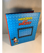 Mickey Mouse Souvenir Scrapbook Album Memories With’ Mickey Mouse WDW - £8.98 GBP