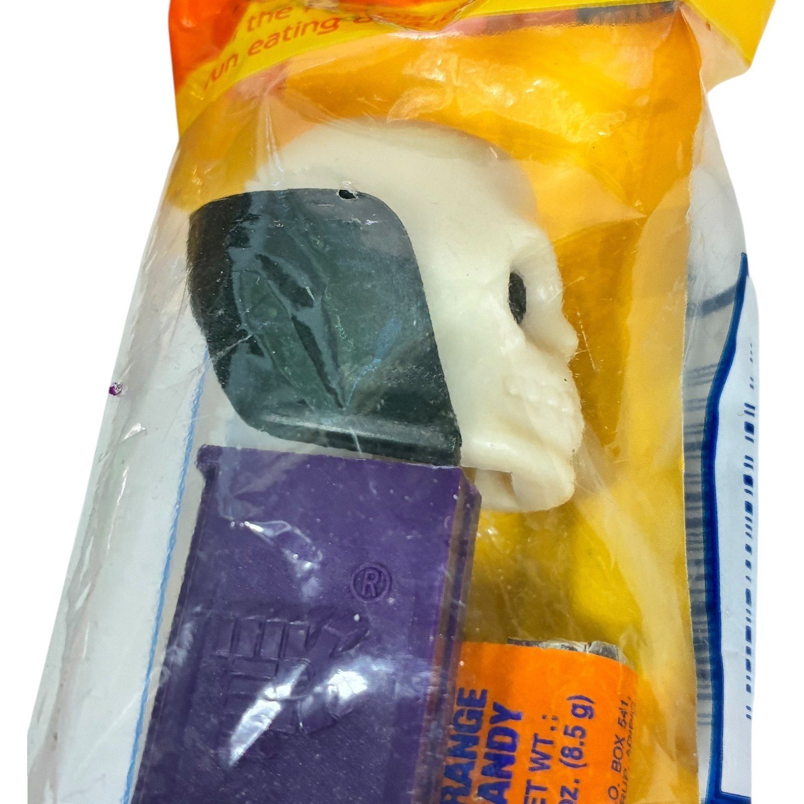 4pc PEZ Halloween Lot VTG New/Sealed Witch, Skull, Small & Large Pumpkin Heads Item image 3