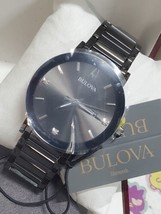 NWT Bulova 98D158 Men&#39;s Gray Watch $495 - £101.76 GBP