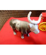 Outstanding Collectible VINTAGE Cast Iron BANK...&quot;Longhorn&quot; STEER.......... - £24.92 GBP