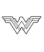 NEW Any Color Wonder Woman Logo Vinyl Car Decal Sticker For Tumbler Car ... - £4.19 GBP